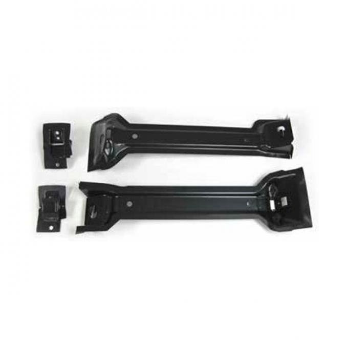 Firebird Gas Tank & Trunk Floor Brace Set, 4 Piece, 1970-1973