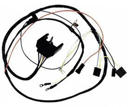 Camaro Engine Wiring Harness, All V8, For Cars With Gauges,1968
