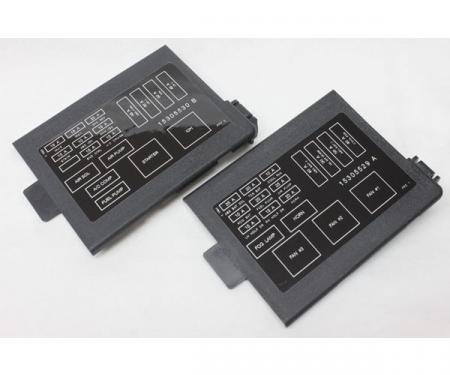 Camaro LS1 Fuse Box Panel Covers With Decals, 1998-2002
