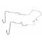 Camaro Rear Axle Brake Lines, For Cars With Disc Brakes, 1982-1983
