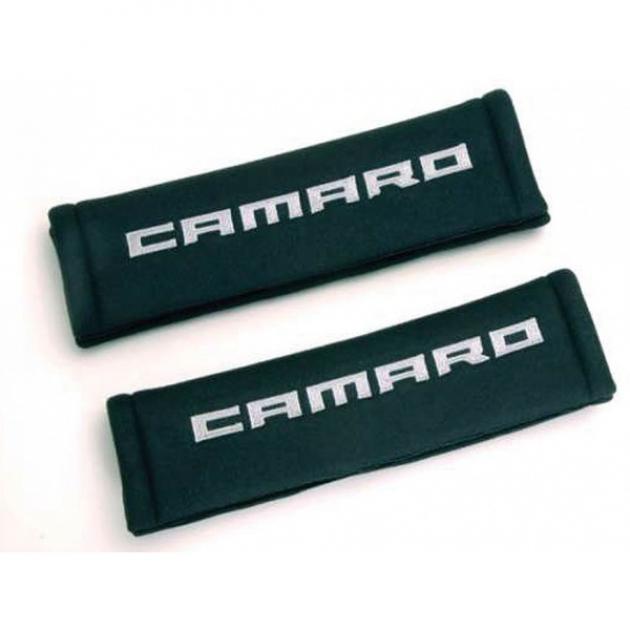 Camaro Seat Belt Cushions, Black