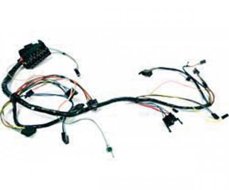 Firebird Dash Wiring Harness, With Warning Lights, 1969