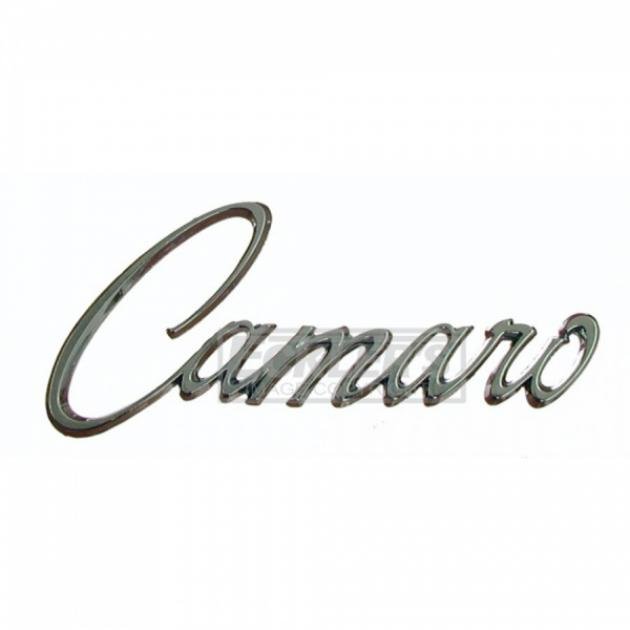 Camaro Fender Emblem, Stick On, Chrome Camaro Depot