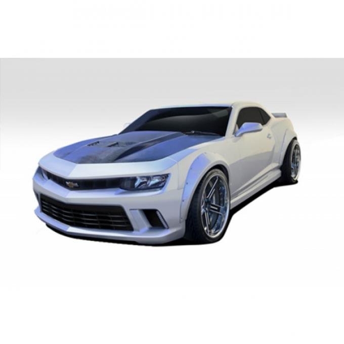 Camaro Duraflex GT Concept Wide Body Kit, Extreme Dimensions, 8 Piece, 2014-2015