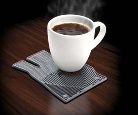 Drink Coaster, Black, WeatherTech&reg;