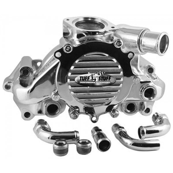 Tuff-Stuff Water Pump Polished Aluminum GM LT1