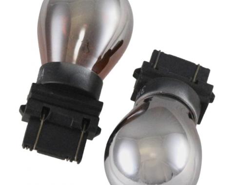 Light Bulbs, 3157, Chrome X5 Lightning Amber Silver Stealth