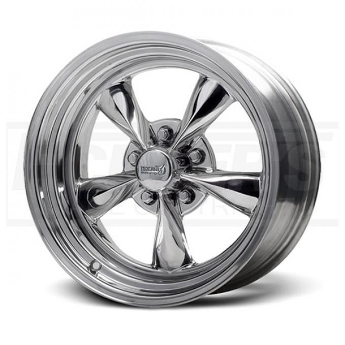 Camaro Polished Fuel Wheel, 15x8, 5x4 1/2 Pattern, 1967-1981