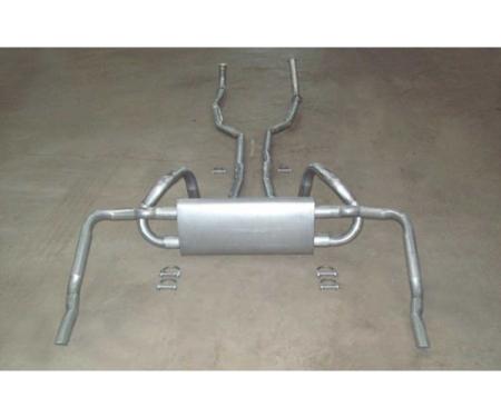 Exhaust System, Big Block, Original Style, With Polished Tips 1970-1972