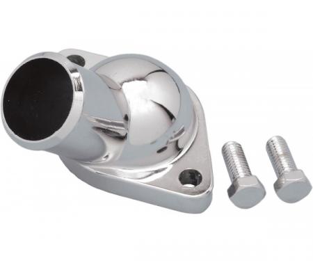Camaro Thermostat Housing, Small Block, Chrome, 1970-1975