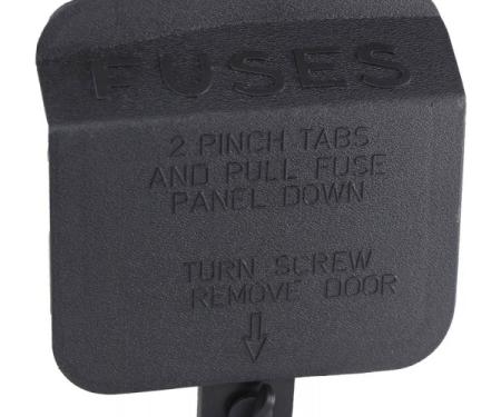 Firebird Fuse Panel Cover, 1982-1989