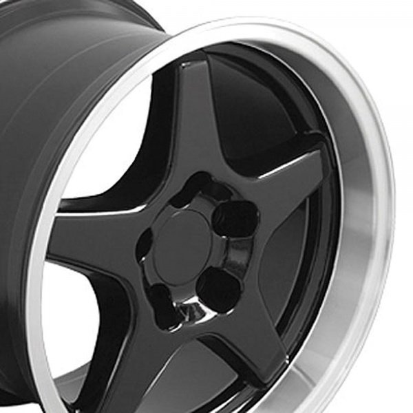Camaro 17X11 ZR1 Style Deep Dish Wheel, Black, 19932002 Camaro Depot