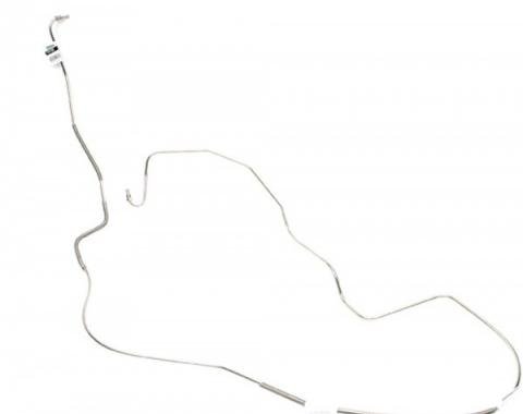 Firebird Brake Line Set, Front To Rear, Stainless Steel, One-Piece, 1968