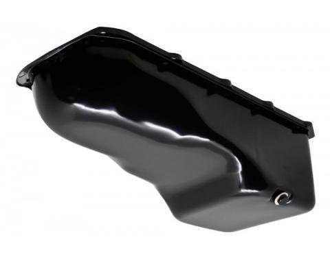 Firebird Engine Oil Pan, Black, V8, 1967-1981