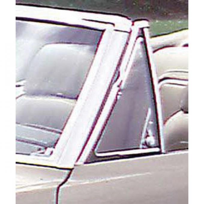 Firebird Vent Window Glass, Tinted, Coupe & Convertible, Left, 1967