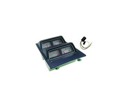 Camaro Console Gauge Kit, Complete, With Low Fuel Warning Module, 1968-1969