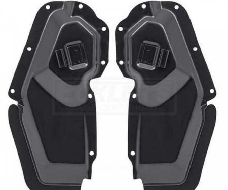 Camaro Convertible Rear Inner Kidney Cover, Left And Right Set, 1967-1969
