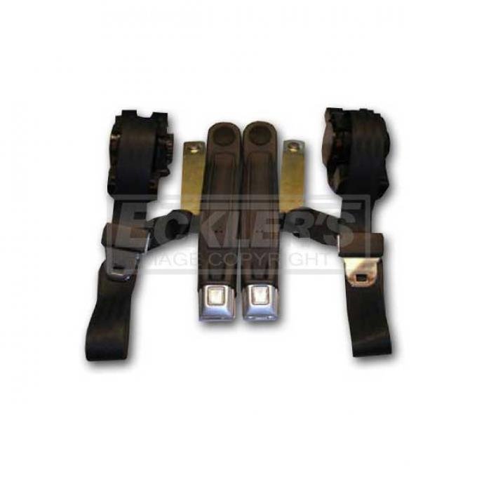 Firebird Three Point Seat Belt, Front, 1974-1981