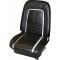 Distinctive Industries 1967 Camaro Deluxe Coupe/Convertible Front Bucket Seat Upholstery 072108