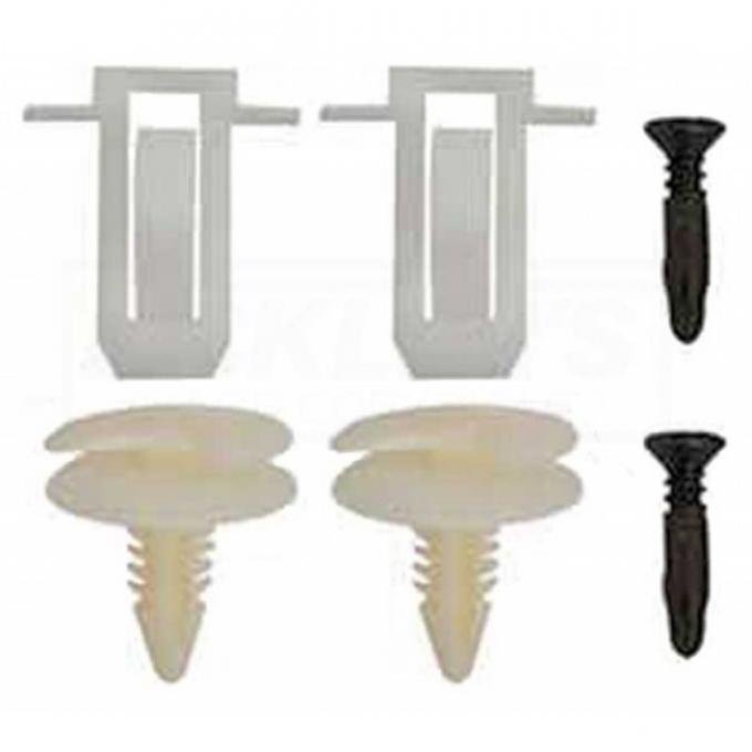 Camaro Interior Pillar Post Hardware Set, 1982-1992