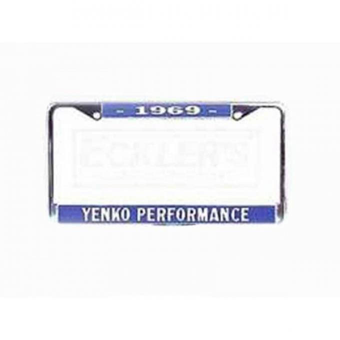 Yenko Performance License Frame, 1969