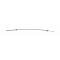 Camaro Parking Brake Cable, Stainless Steel, Rear, For Cars With Big Block Engine, 1967
