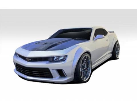 Camaro Duraflex GT Concept Wide Body Kit, Extreme Dimensions, 8 Piece, 2014-2015