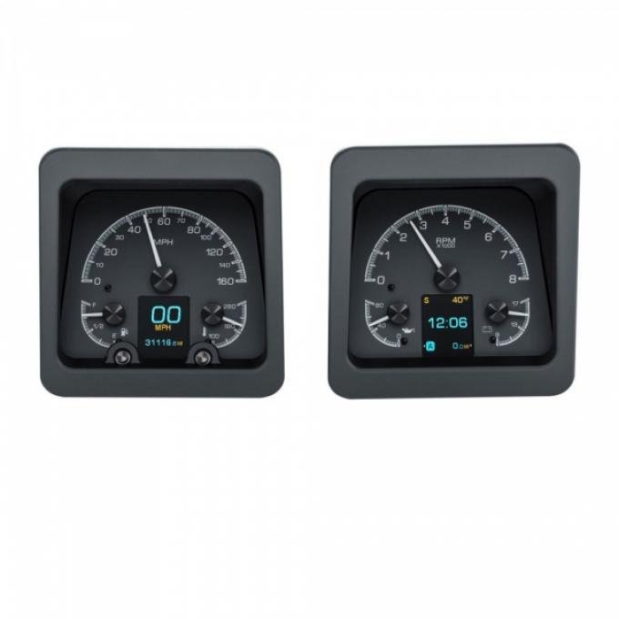 Chevy Camaro Analog Dash Gauges, Dakota Digital (HDX), 1969