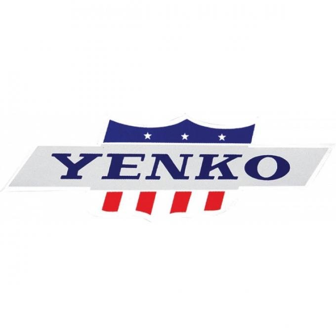 Camaro Valve Cover Decal, Yenko, 1967-1969