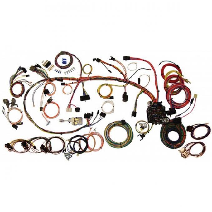 Firebird Complete Car Wiring Harness Kit, Classic Update, American Autowire, 1970-1973