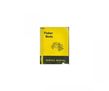 Camaro Fisher Body Service Manual, 1975