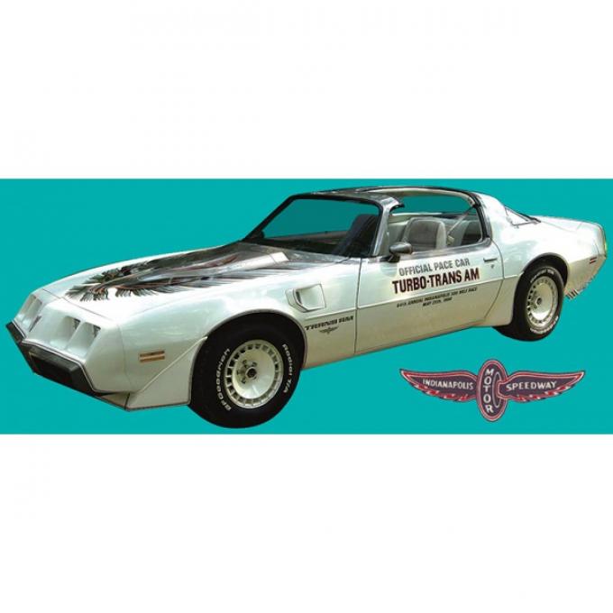 Firebird Decal Set, Silver, Trans Am, Turbo, Indy Pace Car, Ultimate Kit, 1980