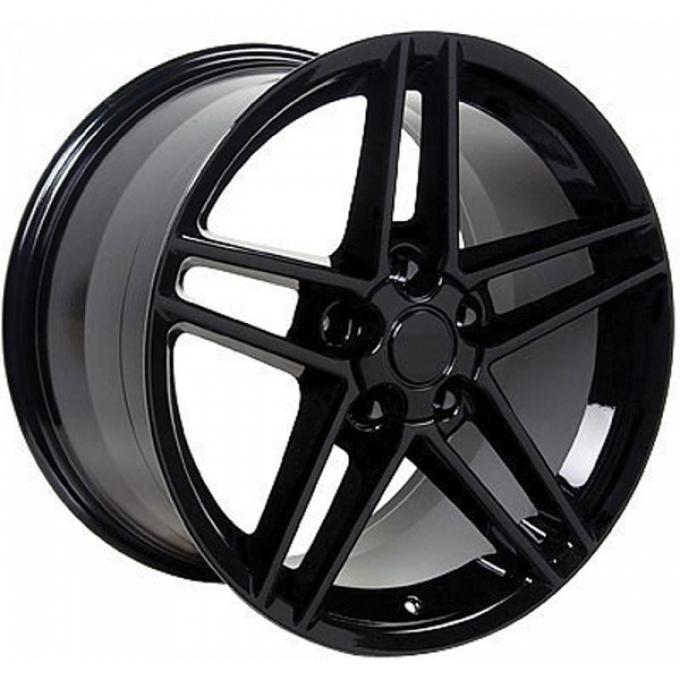 Firebird 17 X 9.5 C6 Z06 Reproduction Wheel, Black, 1993-2002