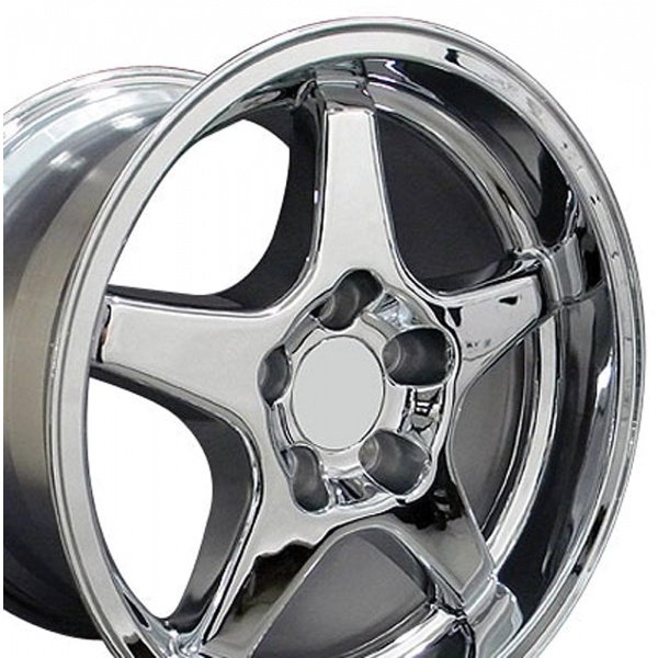 Camaro 17X11 ZR1 Style Deep Dish Wheel, Chrome, 19932002