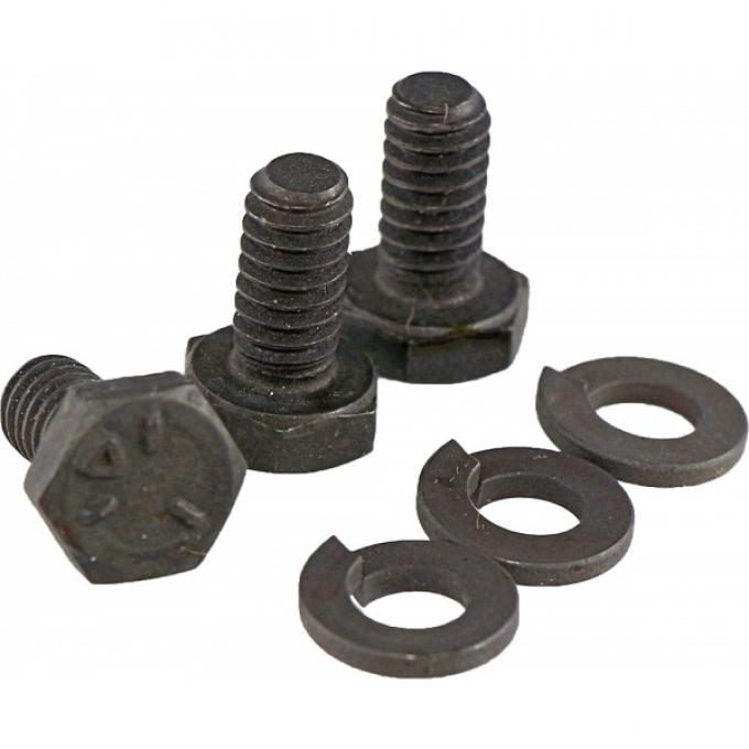 Camaro Air Injection Reactor (AIR) Pump Pulley Mounting Bolt Set, 1968-1969