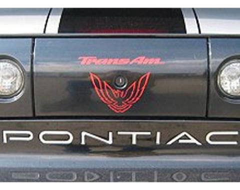 Firebird, Trans AM Decal, Rear Bird & Name Emblem 1999-2002