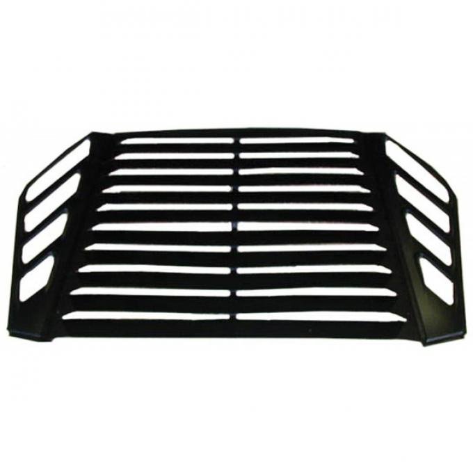 Firebird Louvers, Rear Window, Aluminum, Without Third Brake Light, 1982-1992