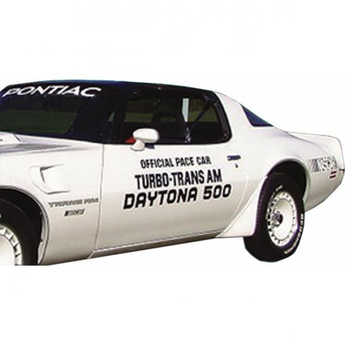 Firebird Door Decal Set, Silver, Trans Am, Turbo, Indy Pace Car, 1981