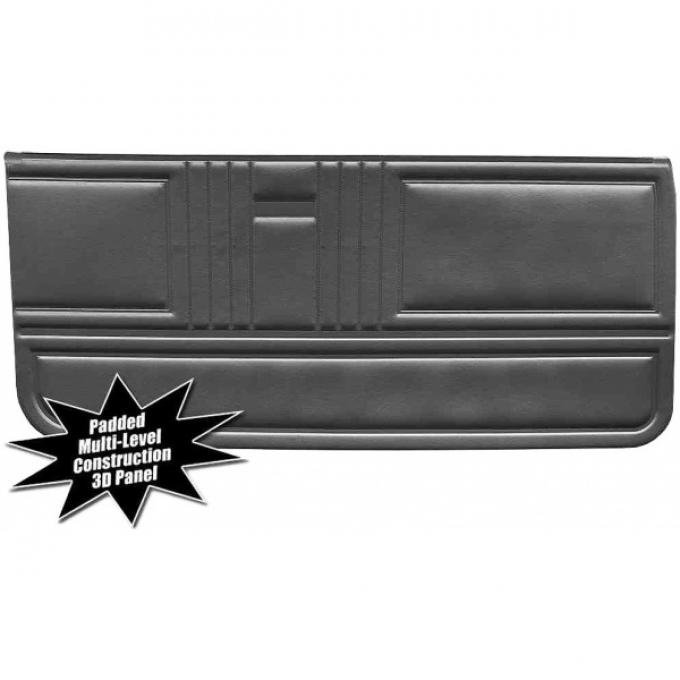 Legendary Auto Interiors Firebird Door Panels, Front, Standard, Show Correct, Unassembled, 1967