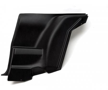 Firebird Inner Rear Side Panel, Right, Black, 1972-1981