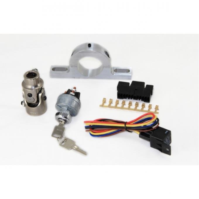 Camaro Flaming River Tilt Column Install & Access Kit, Manual Steering, 1969
