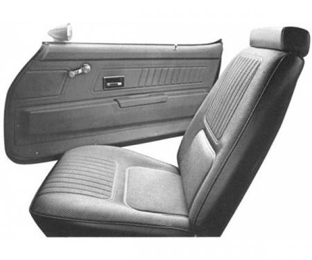 Distinctive Industries 1970 Camaro Standard Front Bucket Seat Upholstery 072595