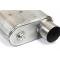 Firebird BBK 2-1/2 Vari-Tune Adjustable Aluminized Steel Performance Muffler, Offset