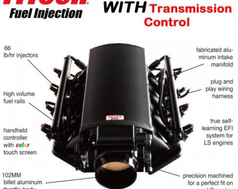 Ultimate LS Fuel Injection Kit for LS1/LS2/LS6 - 750HP With Trans. Control | FiTech - 70004