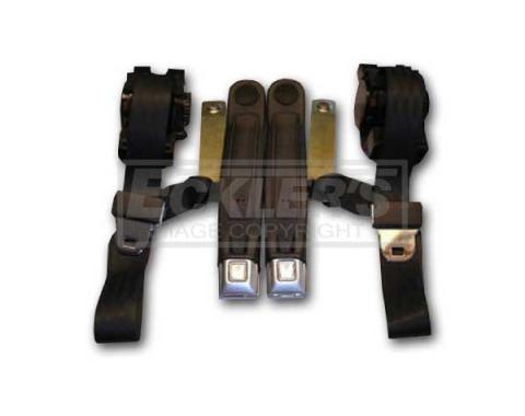 Camaro Three Point Seat Belt, Front, with GM Buckle, 1974-1981