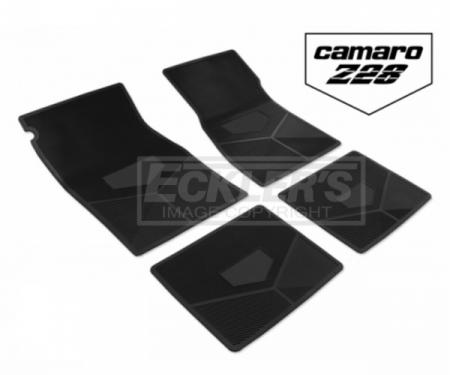 Legendary Auto Interiors, Rubber Floor Mats, With Block Camaro Script, Z28 Emblem| 33-11358 Camaro 1979-1981