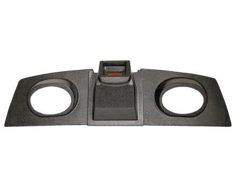 Camaro Package Tray, Rear, With 3rd Brake Light & Speaker Cut-Outs, 1967-1969