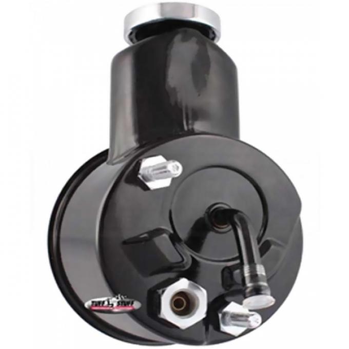 Camaro Saginaw Power Steering Pump, V8, Black, 1967-1968