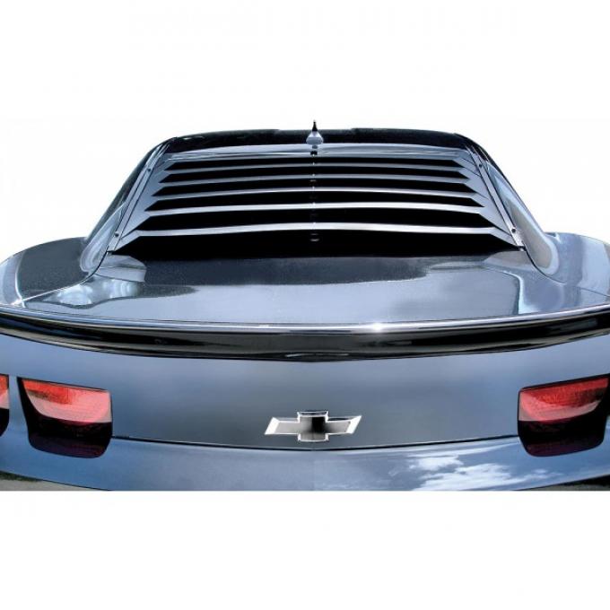 Camaro Louver, Rear Window, Aluminum, 2010-2014