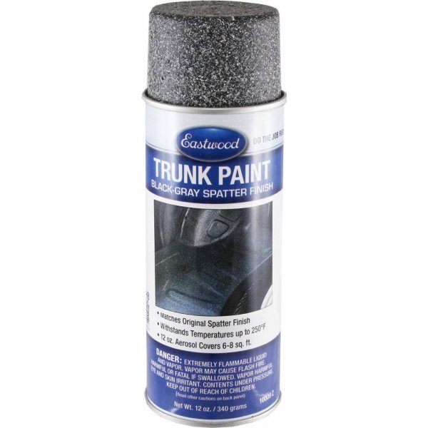 Trunk Spatter Spray Paint, Black/Gray Camaro Depot